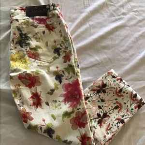Etro Floral Print Jeans